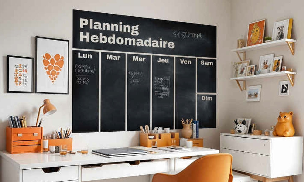 Horaire hebdomadaire